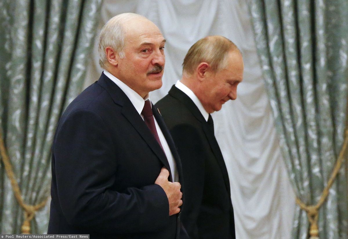 Spotkanie Putina z Łukaszenką w Moskwie