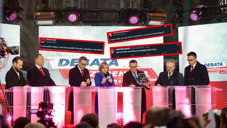 Burza po słowach TVP