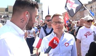 Joński na marszu 4 czerwca o wyborach. "Jedyna szansa, by zatrzymać Kaczyńskiego"