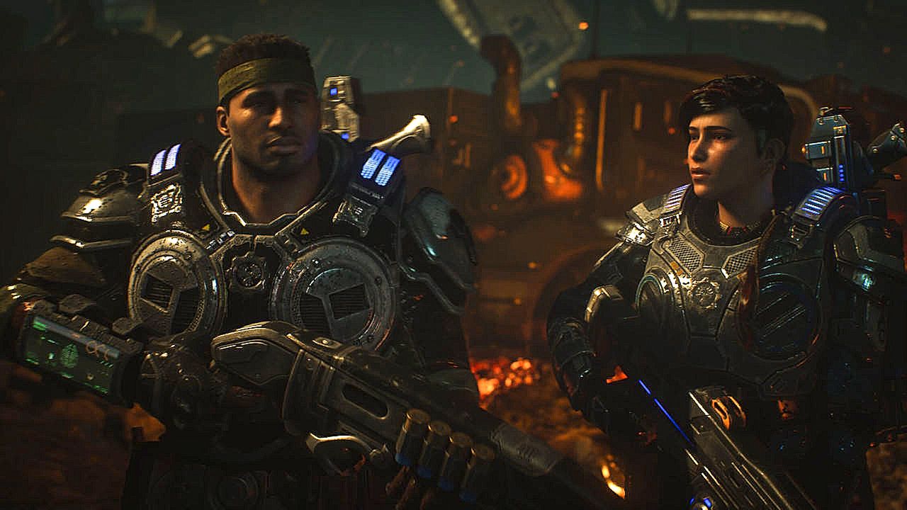 Gears 5 – ostatnia gra, nad którą pracował Fergusson, zrzut ekranu z gry