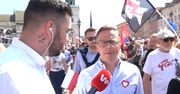 Joński na marszu 4 czerwca o wyborach. "Jedyna szansa, by zatrzymać Kaczyńskiego"