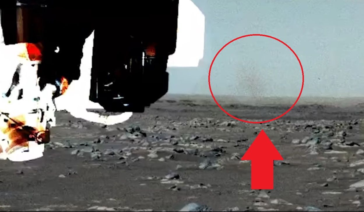 NASA pokazała diabełki pyłowe na Marsie. Nowe zdjęcia łazika Perseverance [Wideo]