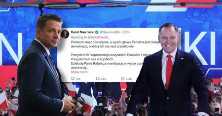 Nawrocki odpowiada Trzaskowskiemu. "To nasz obowiązek"