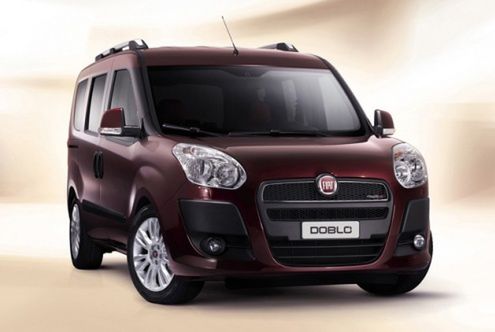 Fiat Doblo ze znaczkiem Opla