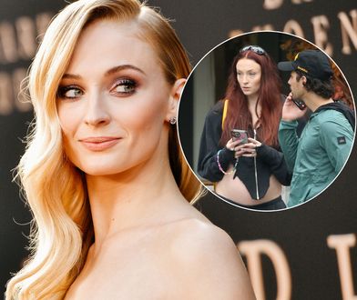 Paparazzi zrobili jej zdjęcie z ukrycia. Sophie Turner odsłoniła nagi ciążowy brzuch