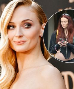 Paparazzi zrobili jej zdjęcie z ukrycia. Sophie Turner odsłoniła nagi ciążowy brzuch