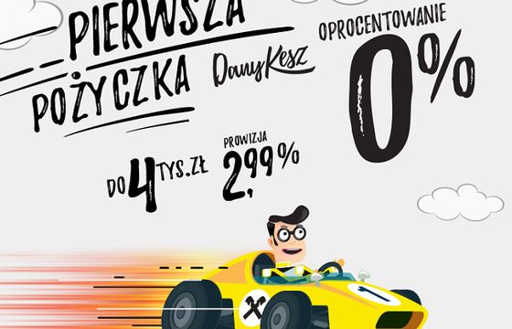 Raiffeisen Polbank reklamuje pożyczkę gotówkową DanyKesz (wideo)