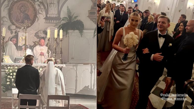 Tak wyglądał ślub Rafała Zawieruchy