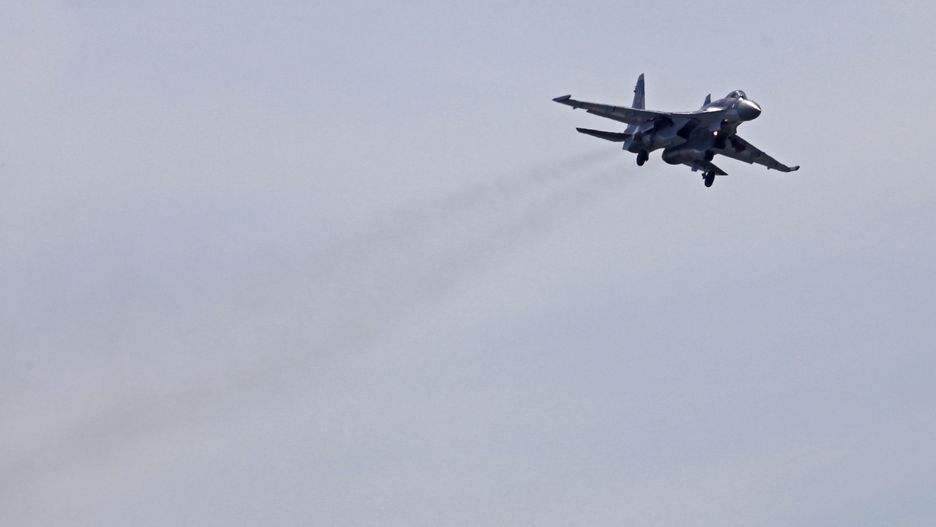 Rosyjski myśliwiec Suchoj Su-35