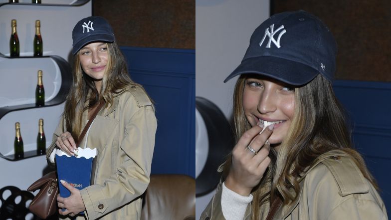 Wyluzowana Julia Wieniawa na imprezie Warner Bros. Discovery