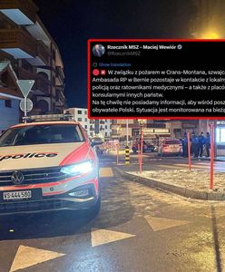 Tragiczny pożar w Szwajcarii. Jest głos z polskiego MSZ