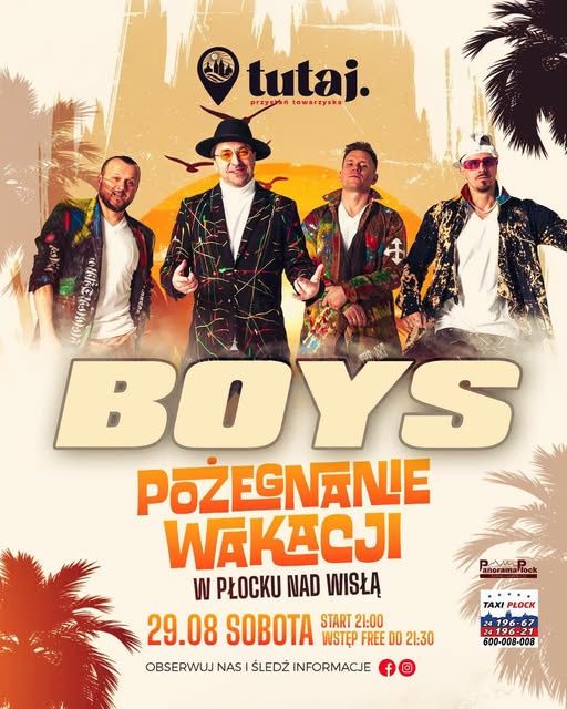 Pożegnanie wakacji - koncert Boys 