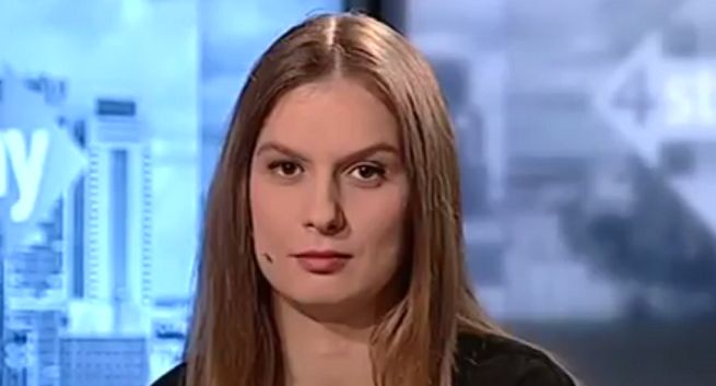 Magdalena Uchaniuk-Gadowska prowadzącą „Puls Trójki”