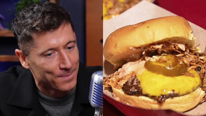 Robert Lewandowski o fast foodach