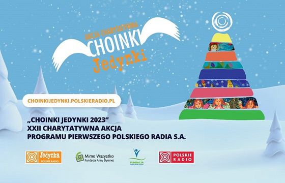 Rusza 22. charytatywna akcja Polskiego Radia „Choinki Jedynki 2023”