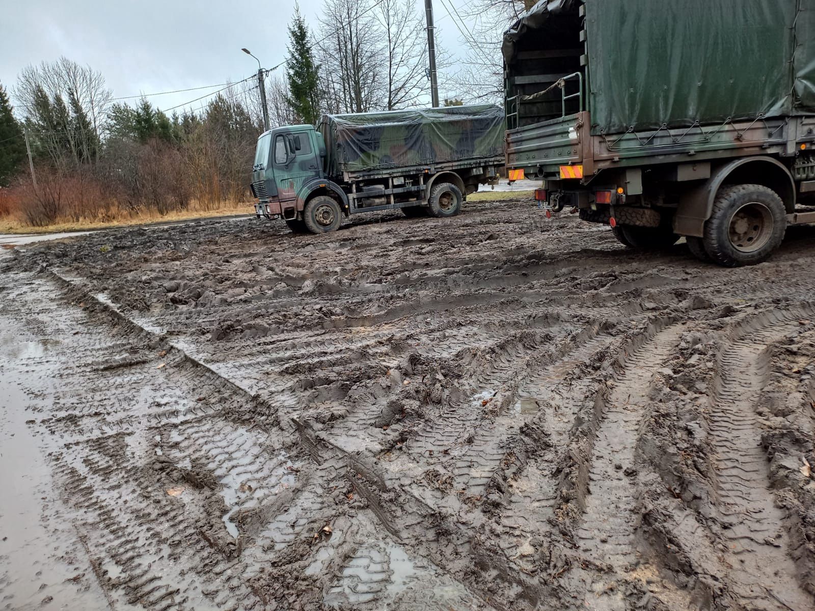 Stan dróg w gminie Białowieża