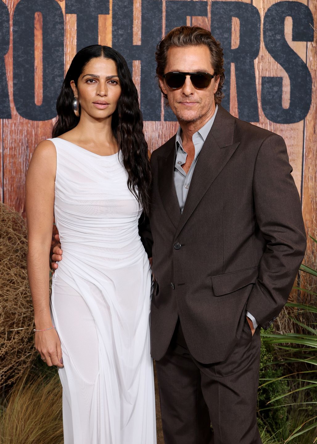 Matthew McConaughey z rodziną na premierze w Los Angeles