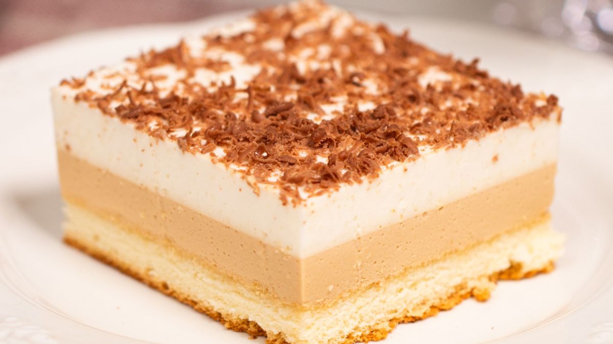 Kawowe ptasie mleczko