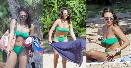 42-letnia Jessica Alba relaksuje się z trójką dzieci na hawajskiej plaży (ZDJĘCIA)