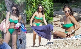 42-letnia Jessica Alba relaksuje się z trójką dzieci na hawajskiej plaży (ZDJĘCIA)