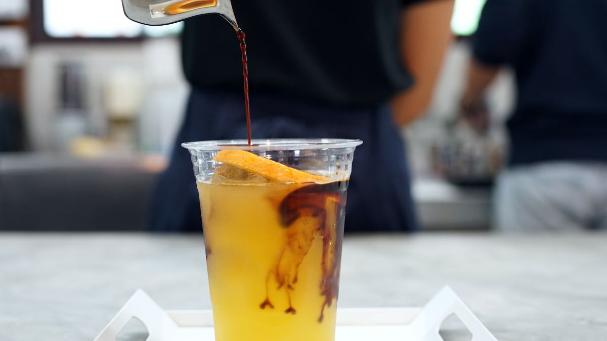 Orange americano orzeźwia i pobudza