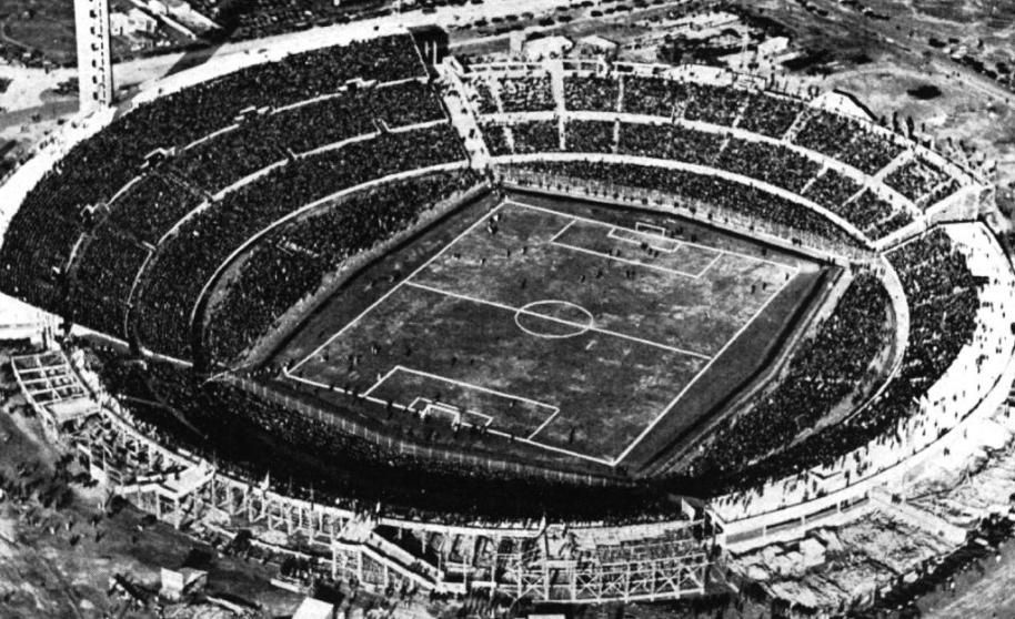 Estadio Centenario, stadion, na którym rozegrano pierwszy finał piłkarskich mistrzostw świata fot. domena publiczna