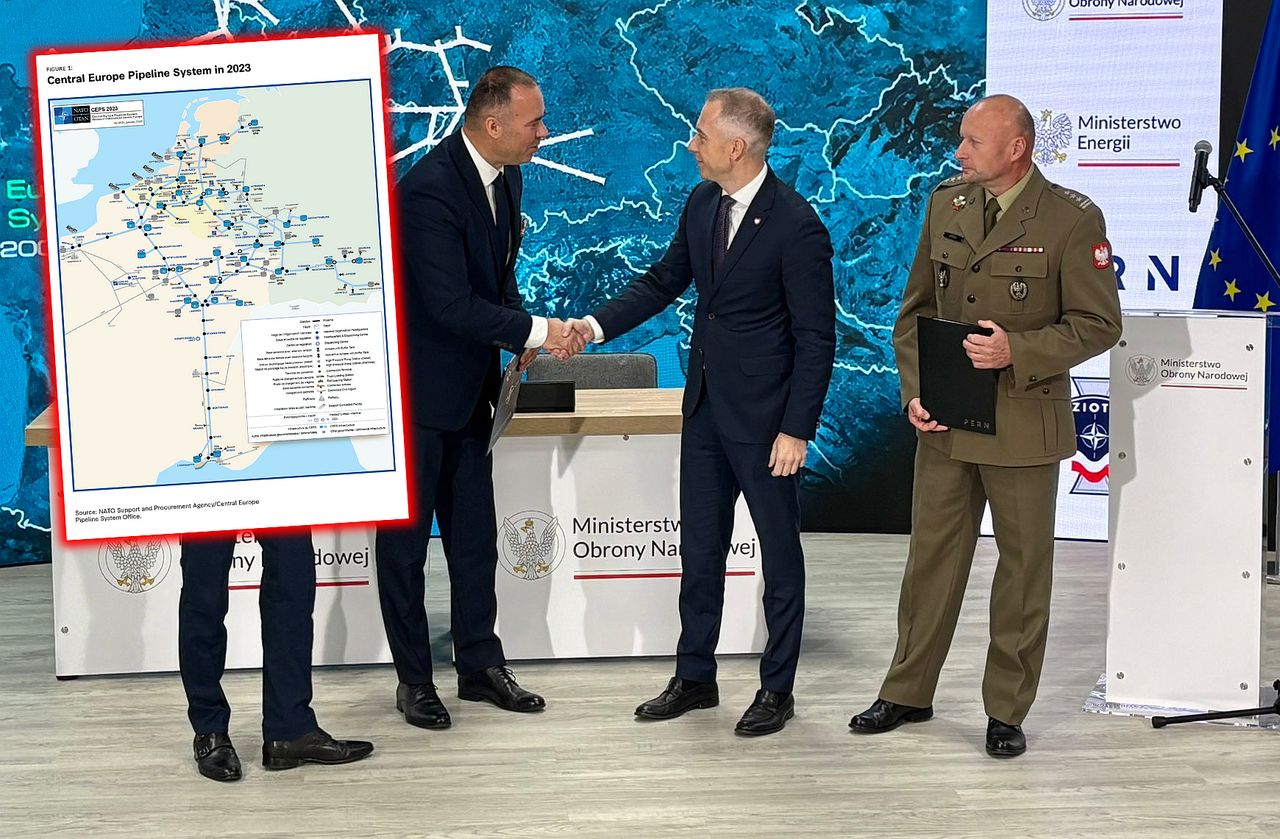 Przyłączenie do systemu rurociągów NATO. Jest wstępne porozumienie