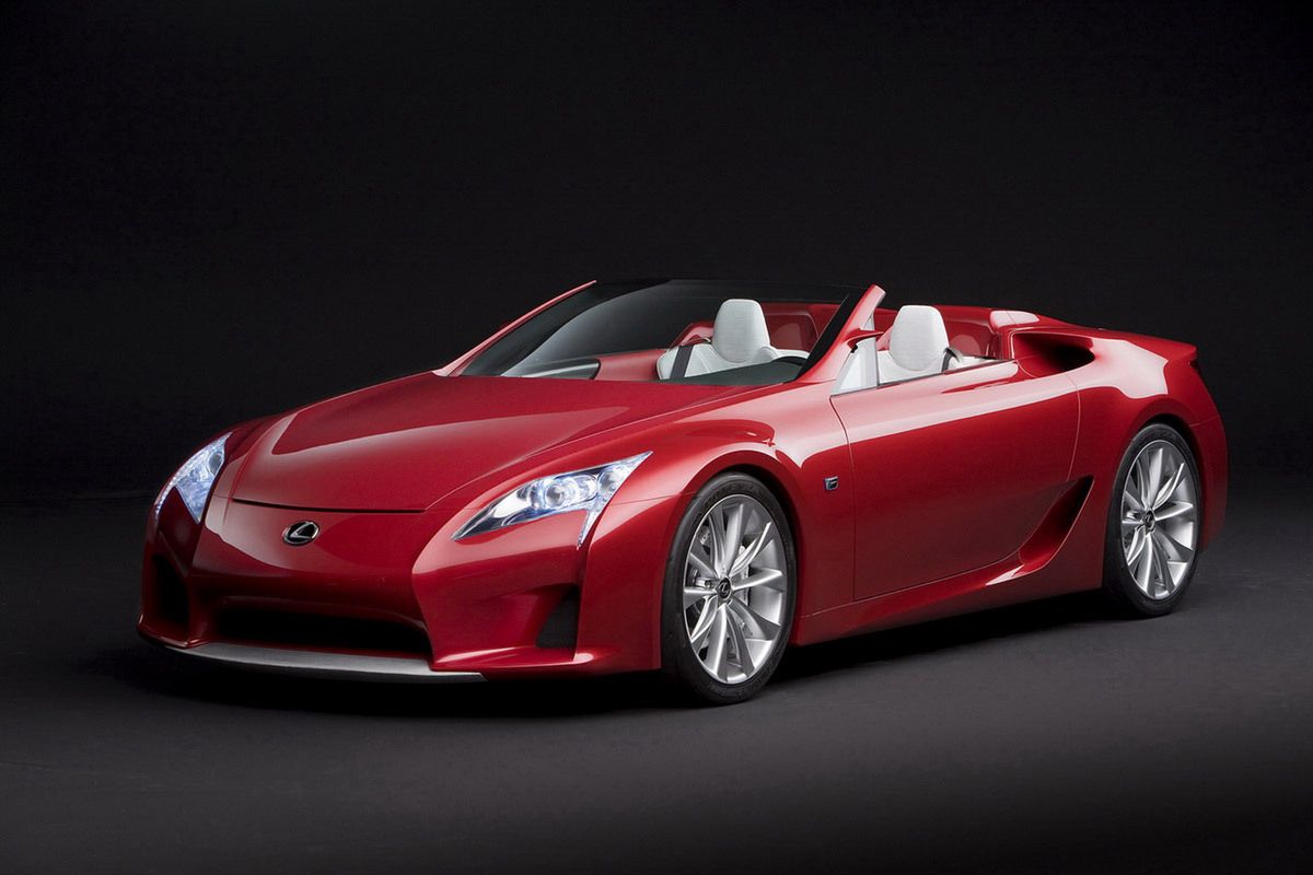 LFA Roadster w 2014 roku - plany Lexusa