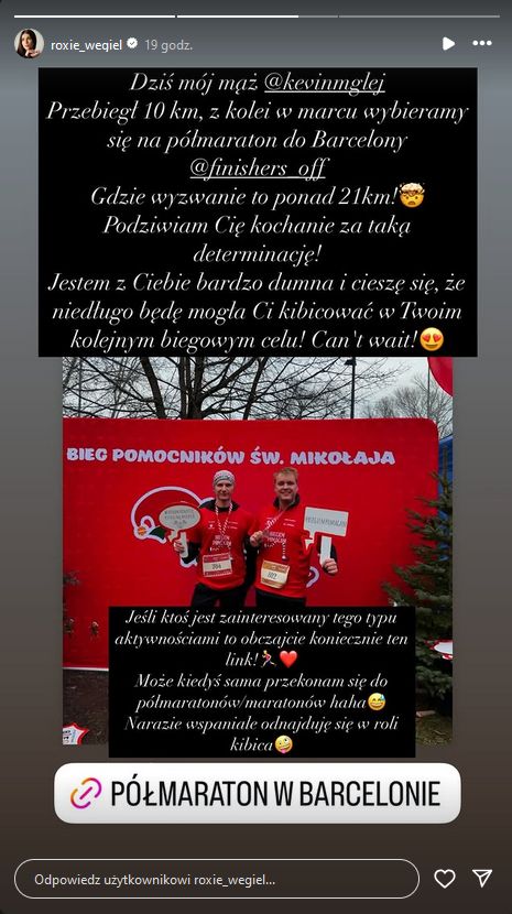 Kevin Mglej wziął udział w biegu charytatywnym