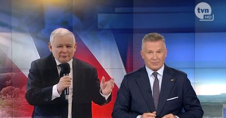 "Fakty" nie przepuściły takiej okazji. TVN przez 4 minuty wyśmiewał Kaczyńskiego