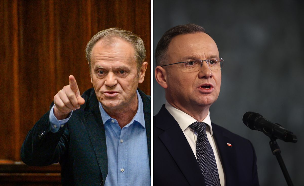 Tusk zwrócił się do Dudy