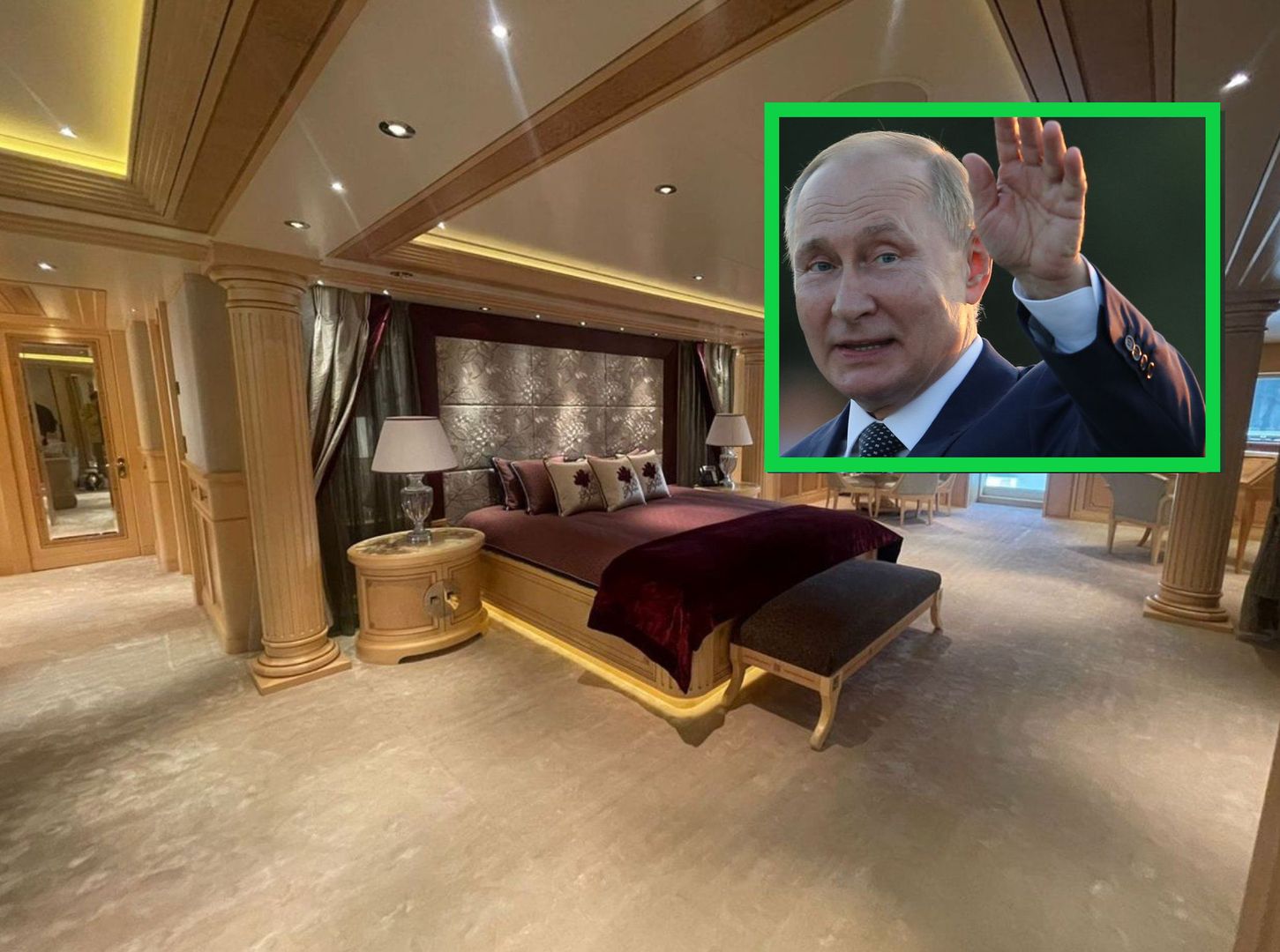 Tak Putin odpoczywa w luksusie. Pokazano jacht za 100 mln dolarów