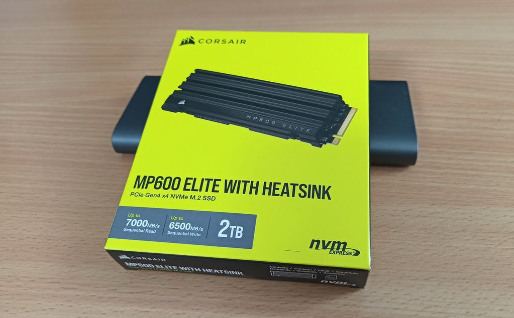 Test dysku Corsair MP600 Elite PCIe 4.0