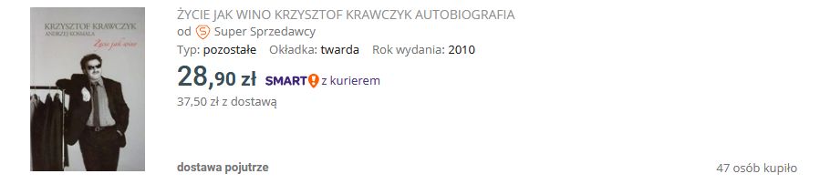 Empik podwyższa cenę po śmierci Krawczyka. Płyta artysty droższa o 100 zł
