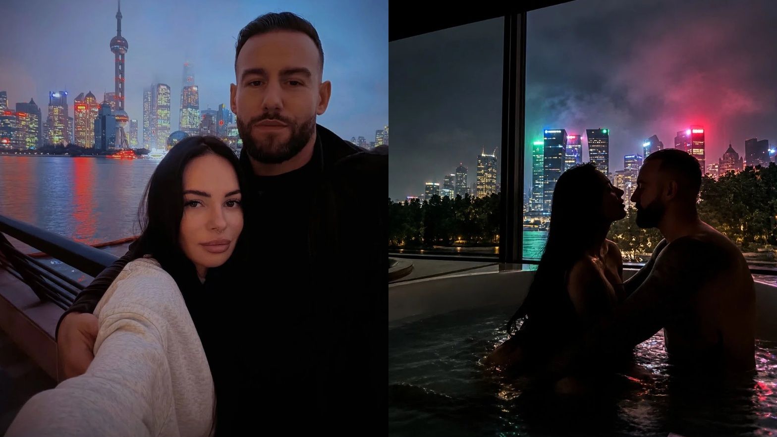 Sylwia Szostak z partnerem zwiedzają Chiny