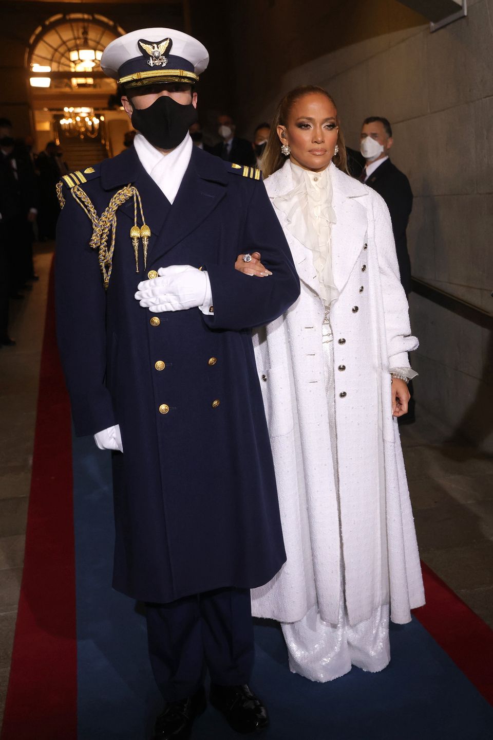 J.Lo na inauguracji Joego Bidena