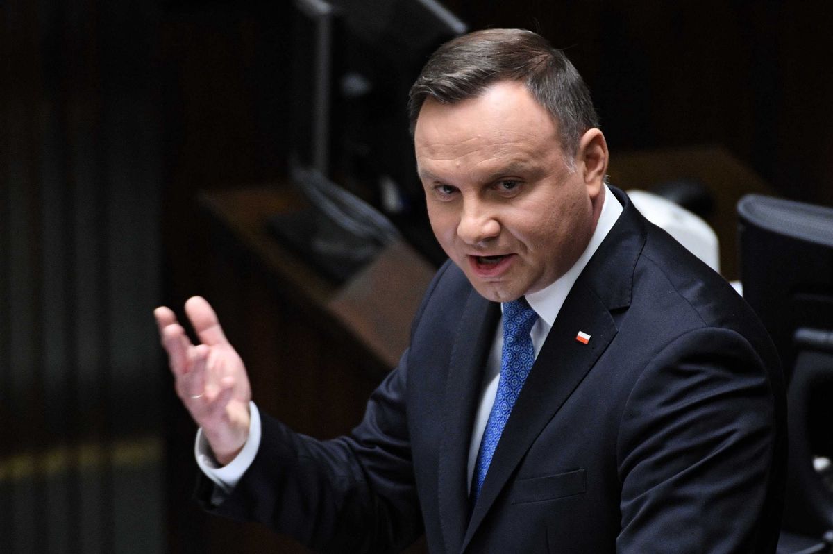 Wybory 2020. Prezydent Andrzej Duda w Sejmie: wysłuchałem premiera z satysfakcją