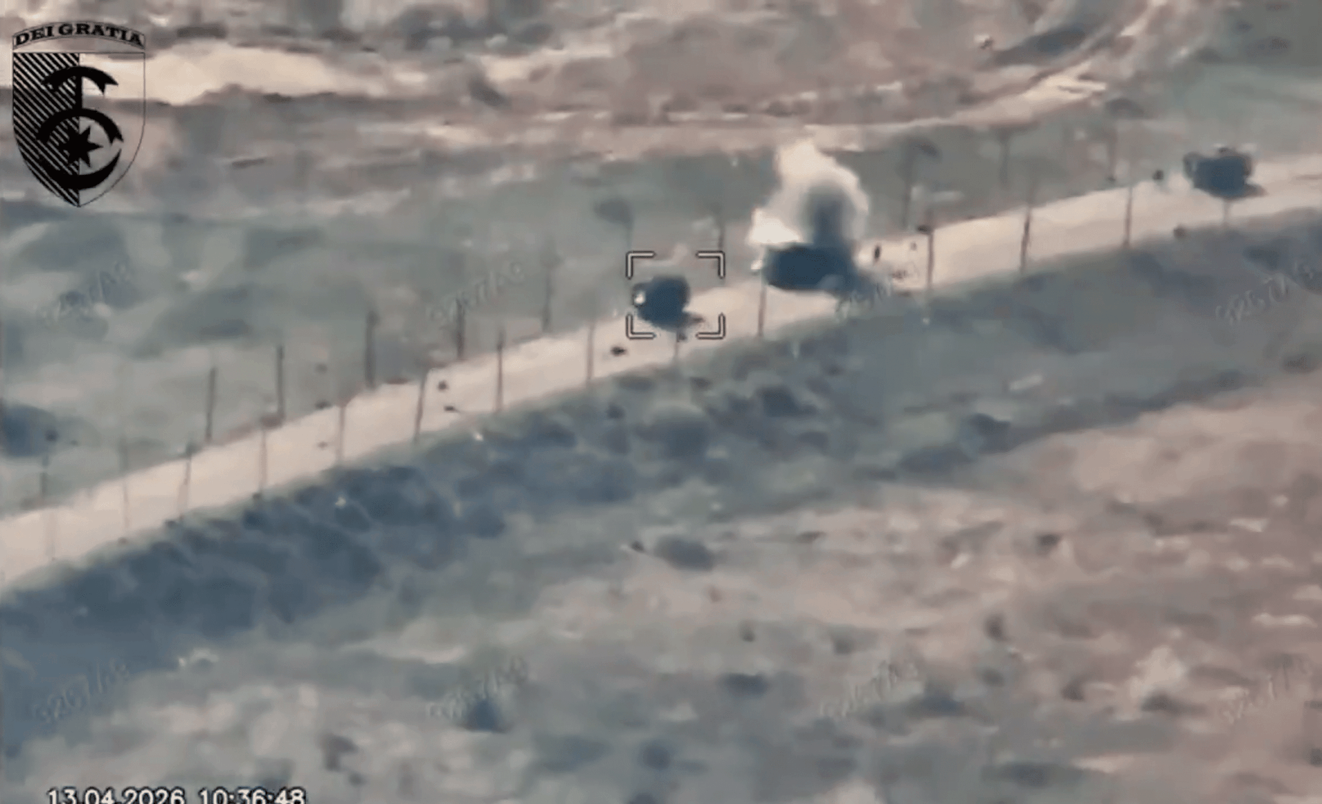 Ukraiński dron Hornet. Teraz sam namierza rosyjskie ciężarówki