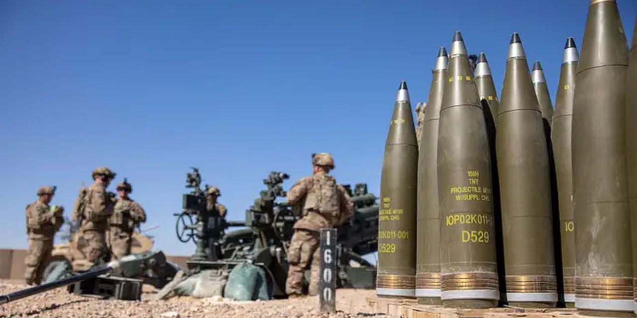 155 mm caliber artillery shells