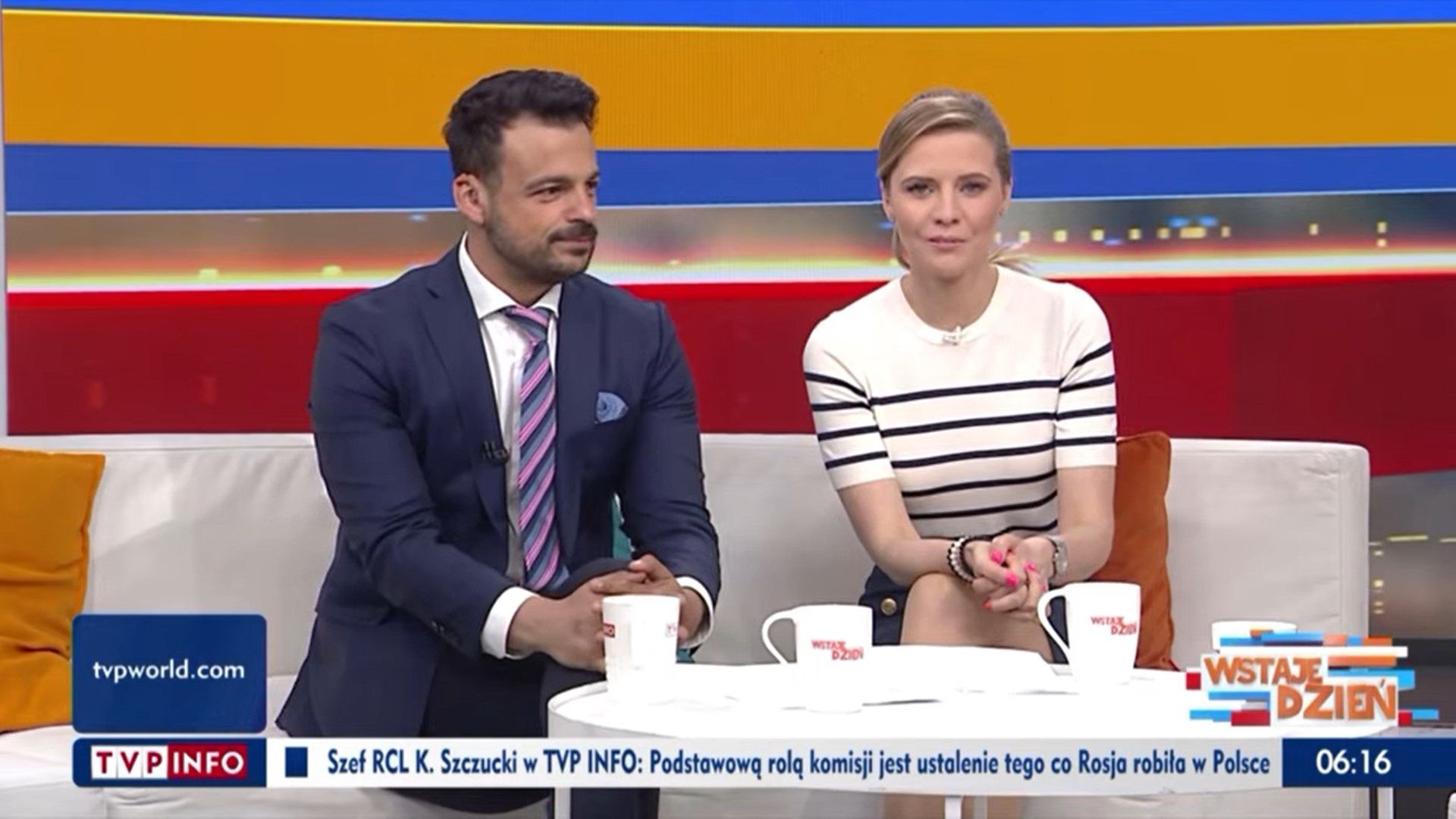 Elżbieta Żywioł na antenie TVP Info