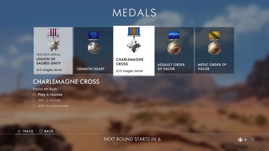 Battlefield 1 - medale po meczu
