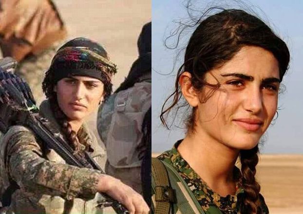 "Kurdyjska Angelina Jolie" zginęła walcząc z ISIS!