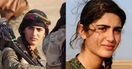 "Kurdyjska Angelina Jolie" zginęła walcząc z ISIS!
