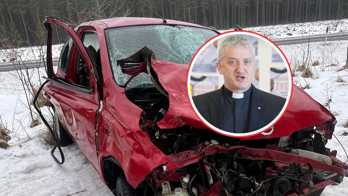 Dramatyczne chwile na śliskiej drodze