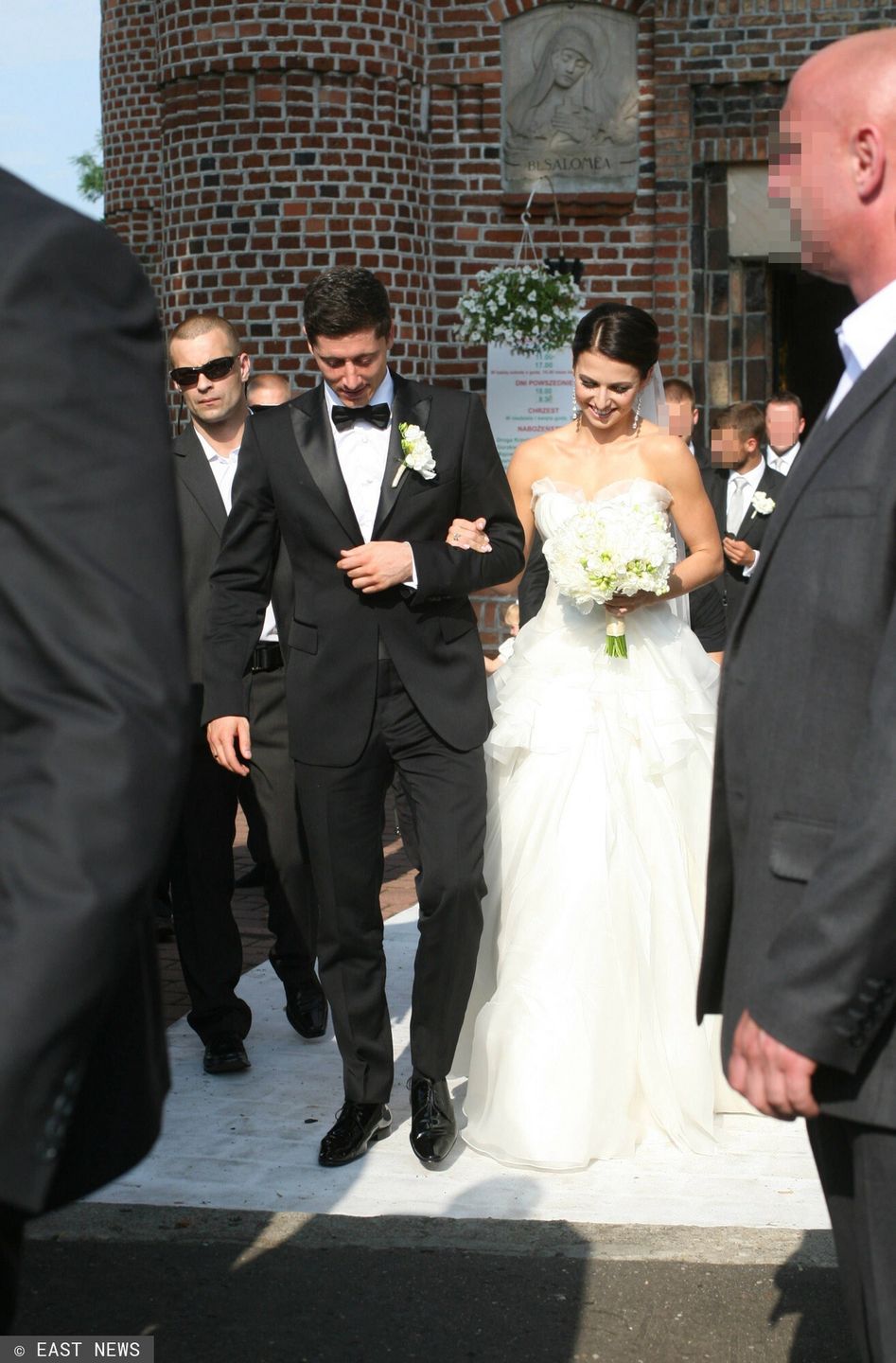 Tak wyglądał ślub Lewandowskich w 2013 roku
