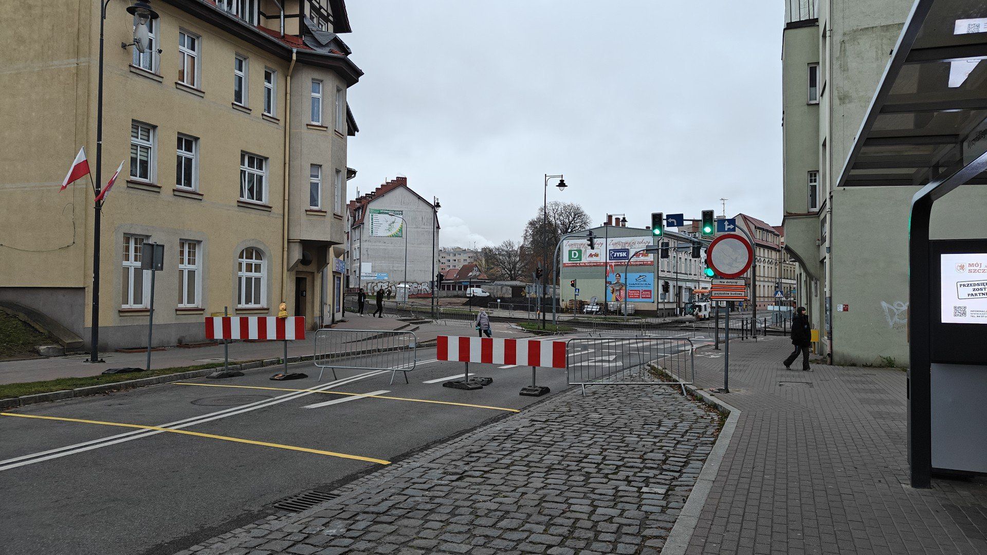W centrum Szczecinka rozpoczęła się budowa nowego ronda