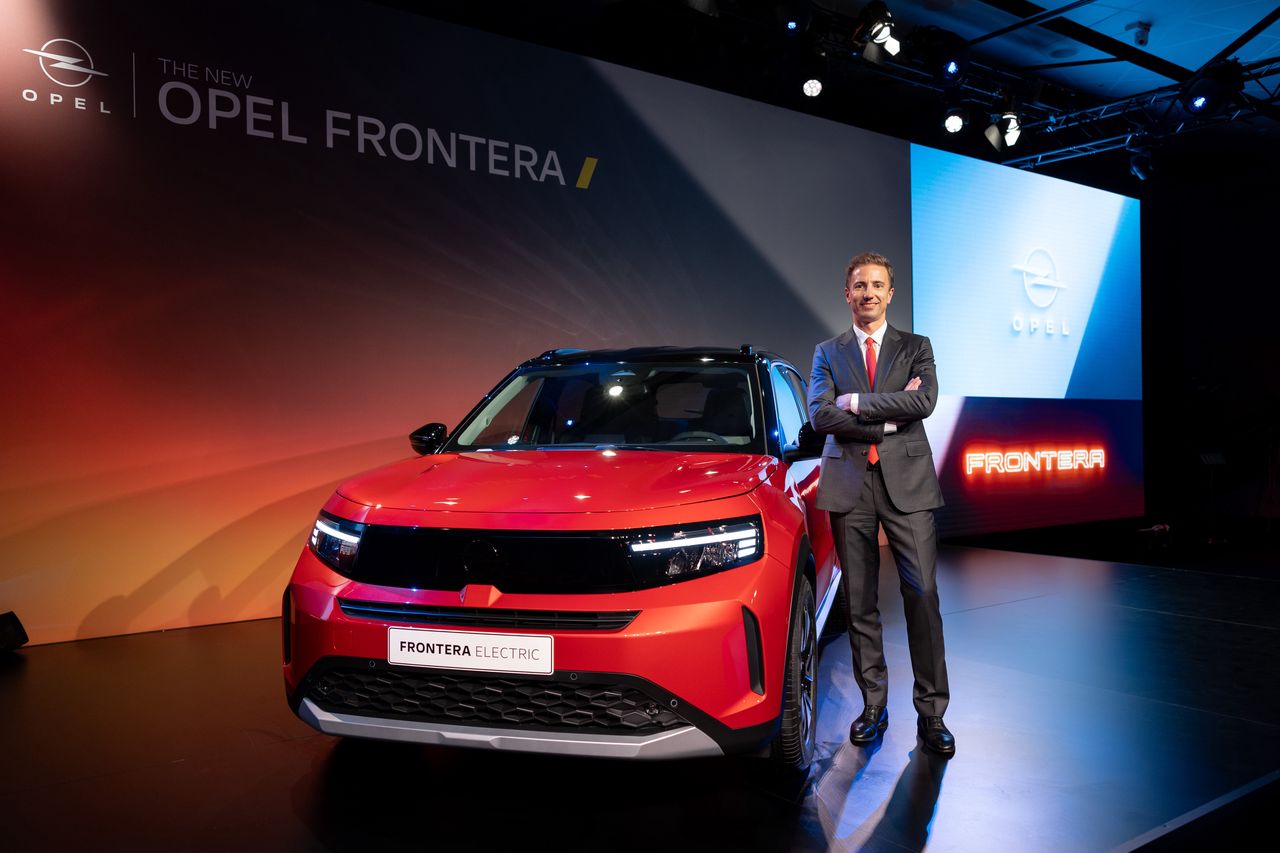 Florian Huettl, prezes Opla i najnowszy model Opel Frontera