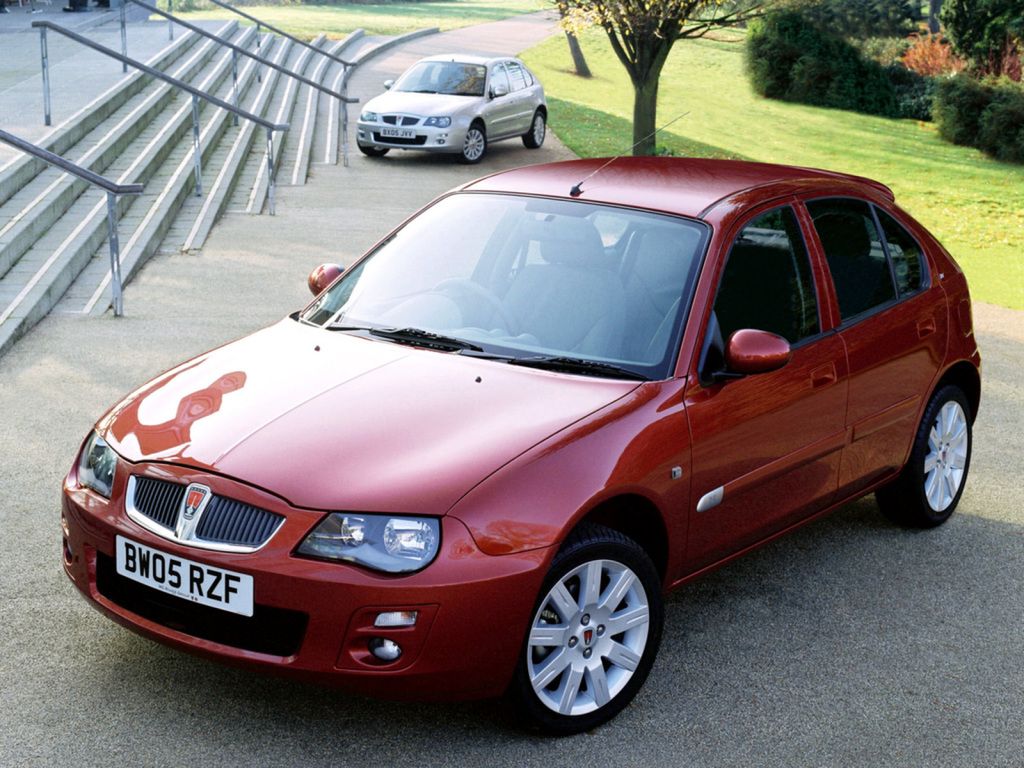 Rover 25 po faceliftingu przeprowadzonym tuż przed upadłością firmy
