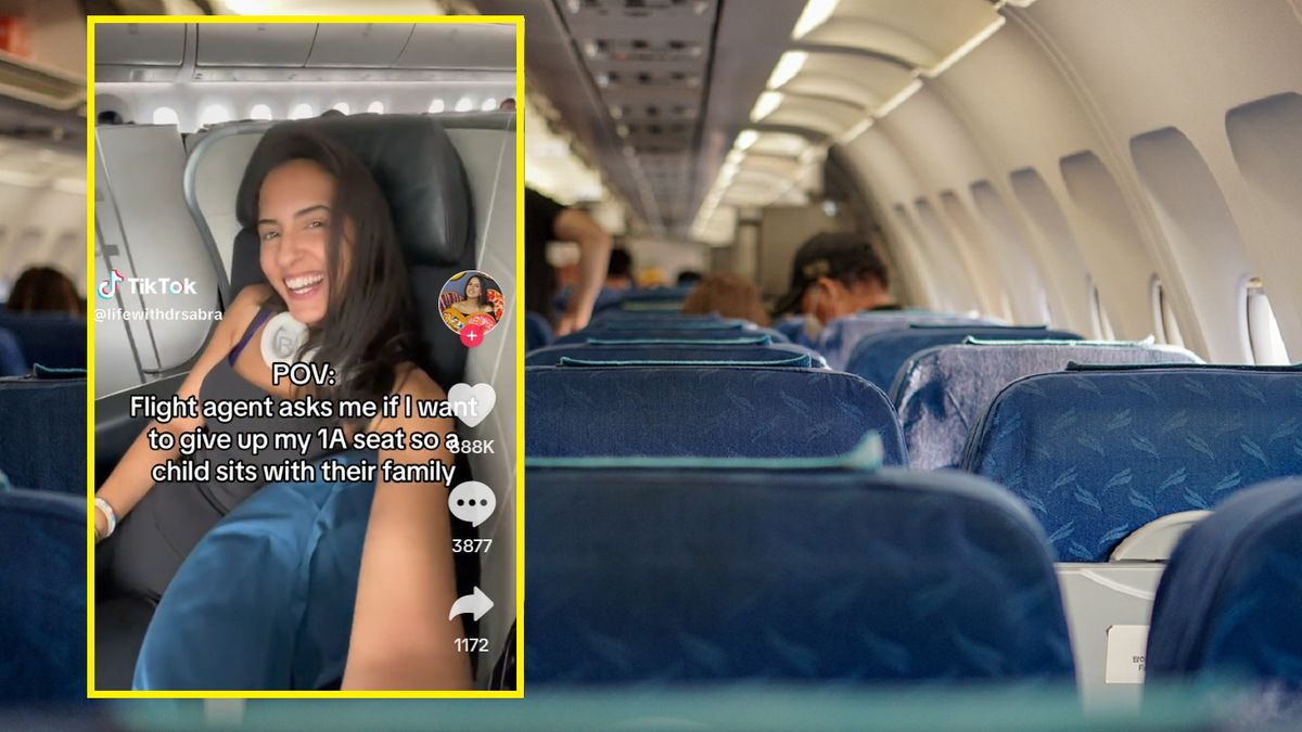 Kobieta została pochwalona za swoje zachowanie.