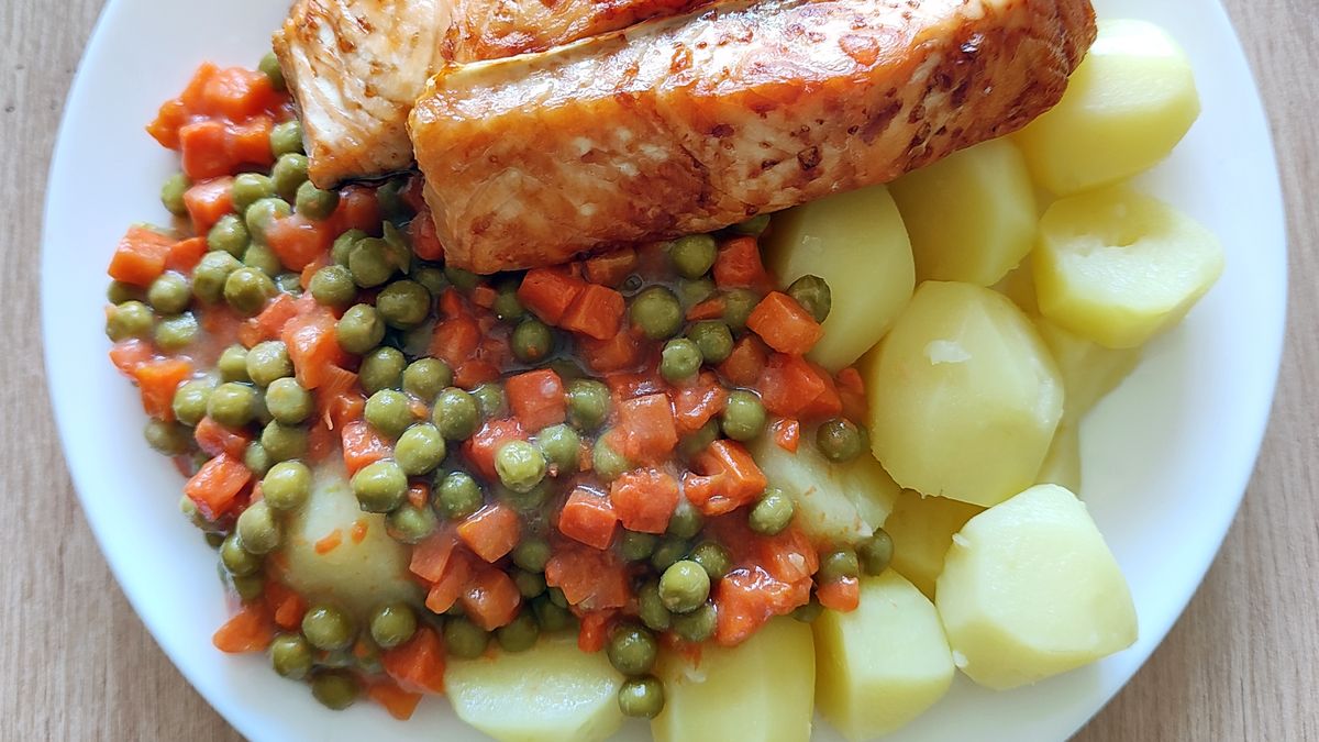 Jak zrobić marchewkę z groszkiem?